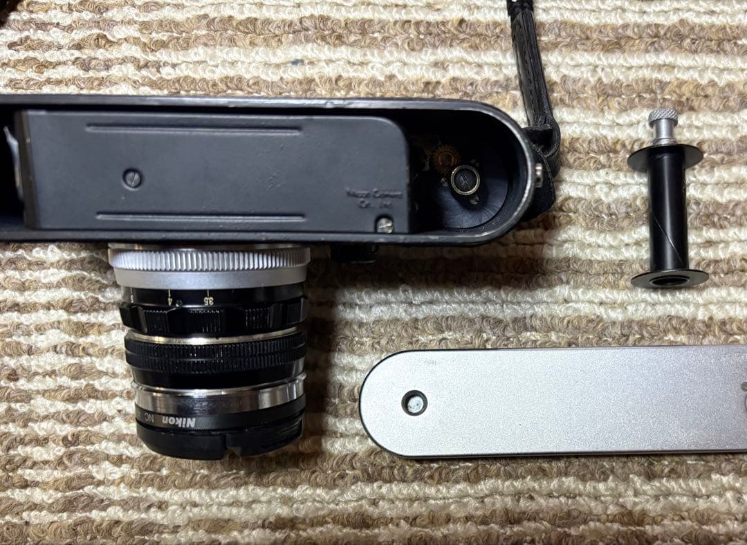 美品整備品 NICCA レンジファインダーカメラ 50mmf2.8レンズ付き