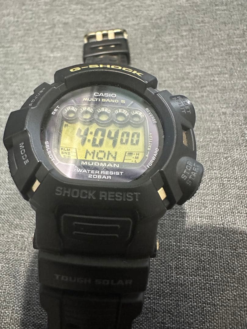 美品 G-SHOCK GW-9025Aマッドマン 25周年限定 電波ソーラー