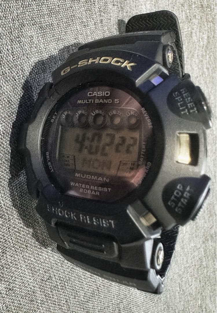 美品 G-SHOCK GW-9025Aマッドマン 25周年限定 電波ソーラー