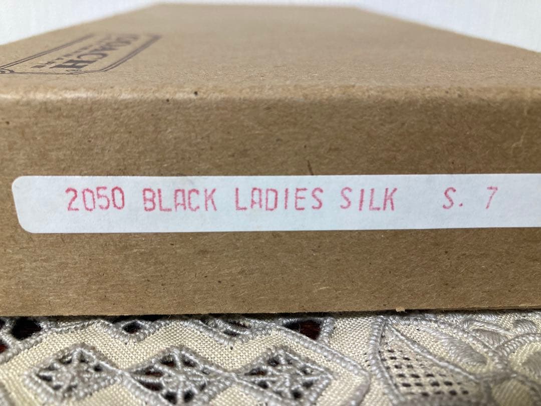 cho❗️ヴィンテージCOACH ブラック レザーシルクの裏地　ハンガリー製