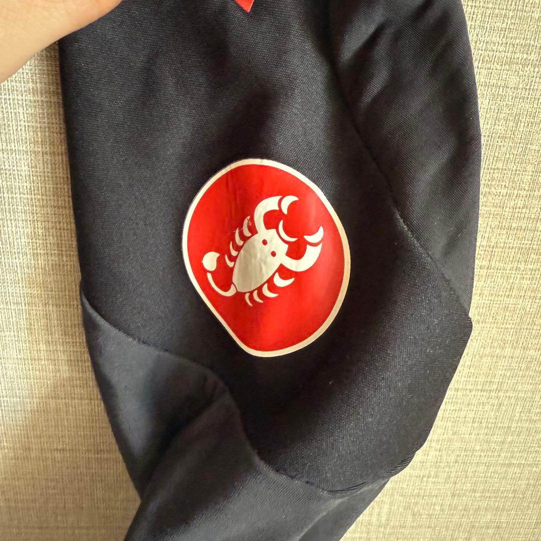 Castelli rosso corsa サイクルビブ　裏起毛　Sサイズ