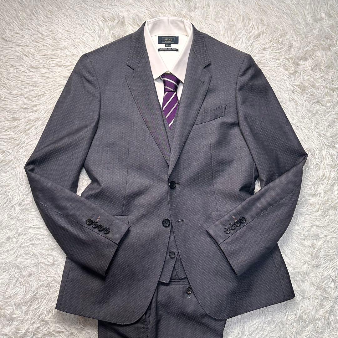 専用 未使用級 ポールスミス 小花柄 3ピース ビエッラ生地 セットアップ M