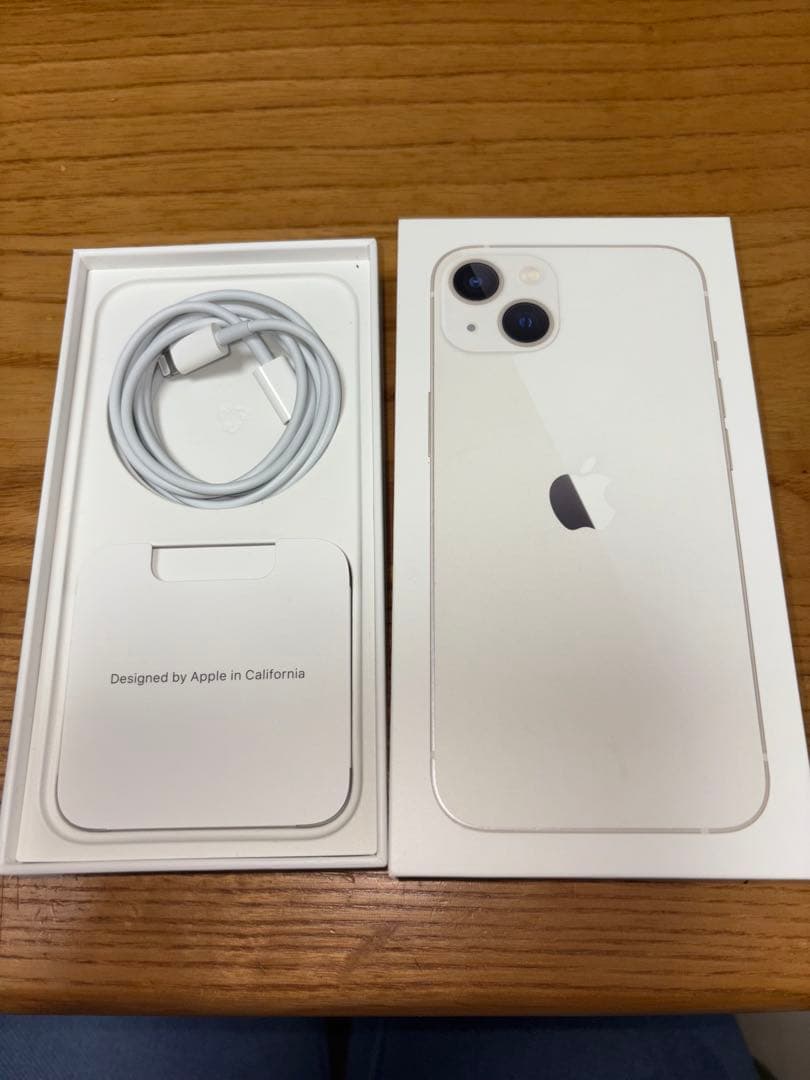 Apple iPhone 13 スターライト本体128GB