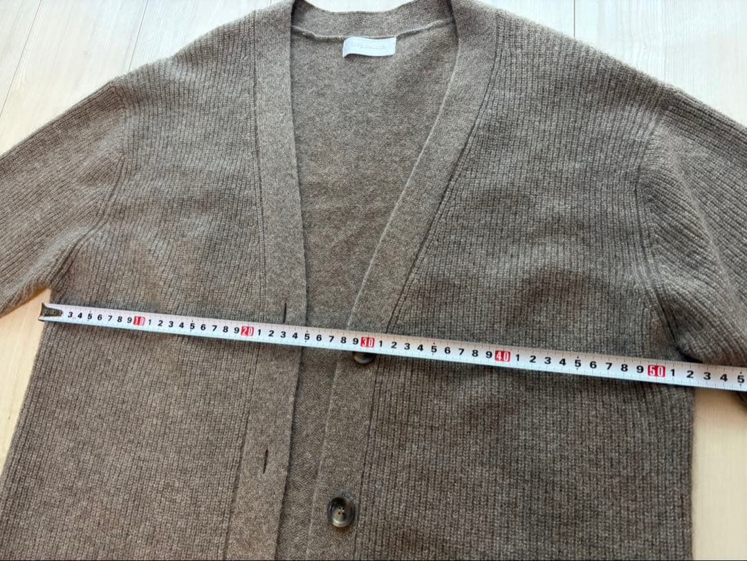 美品　RIVE DROITE ヤク100% ロング丈カーディガン
