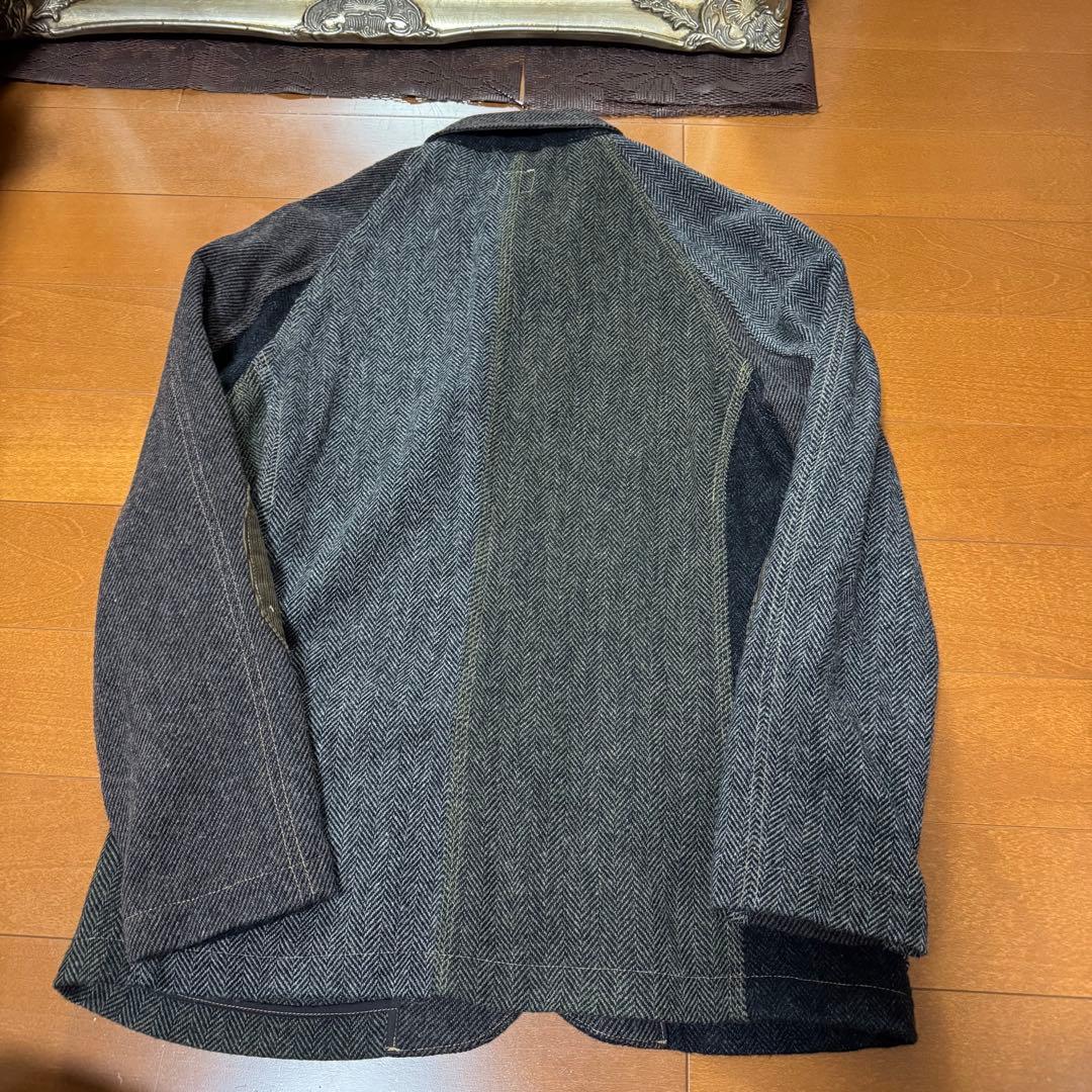 orslow ウール ジャケット カバーオール バイカラー