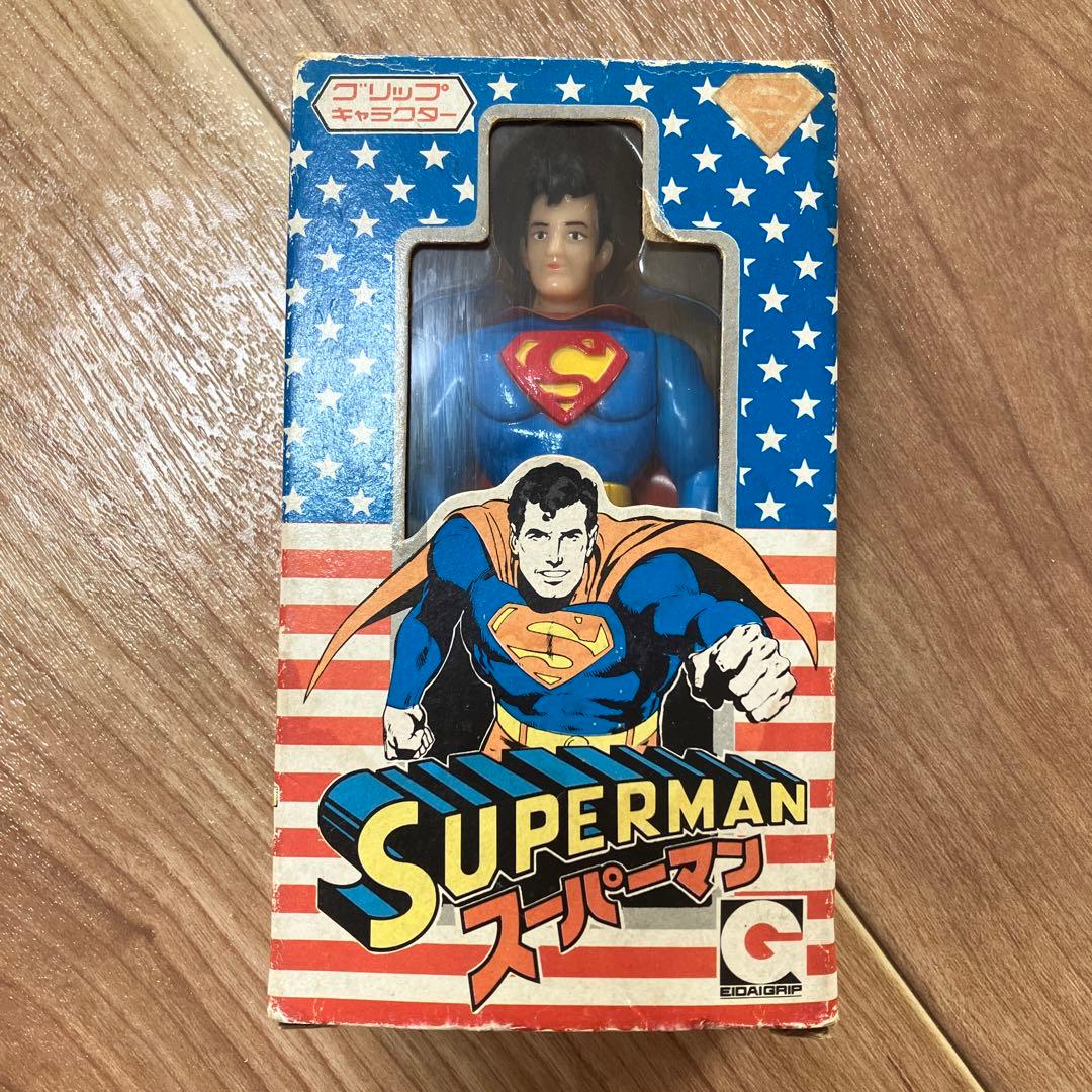 1979 永大 グリップキャラクター 超合金 スーパーマン　eidai grip