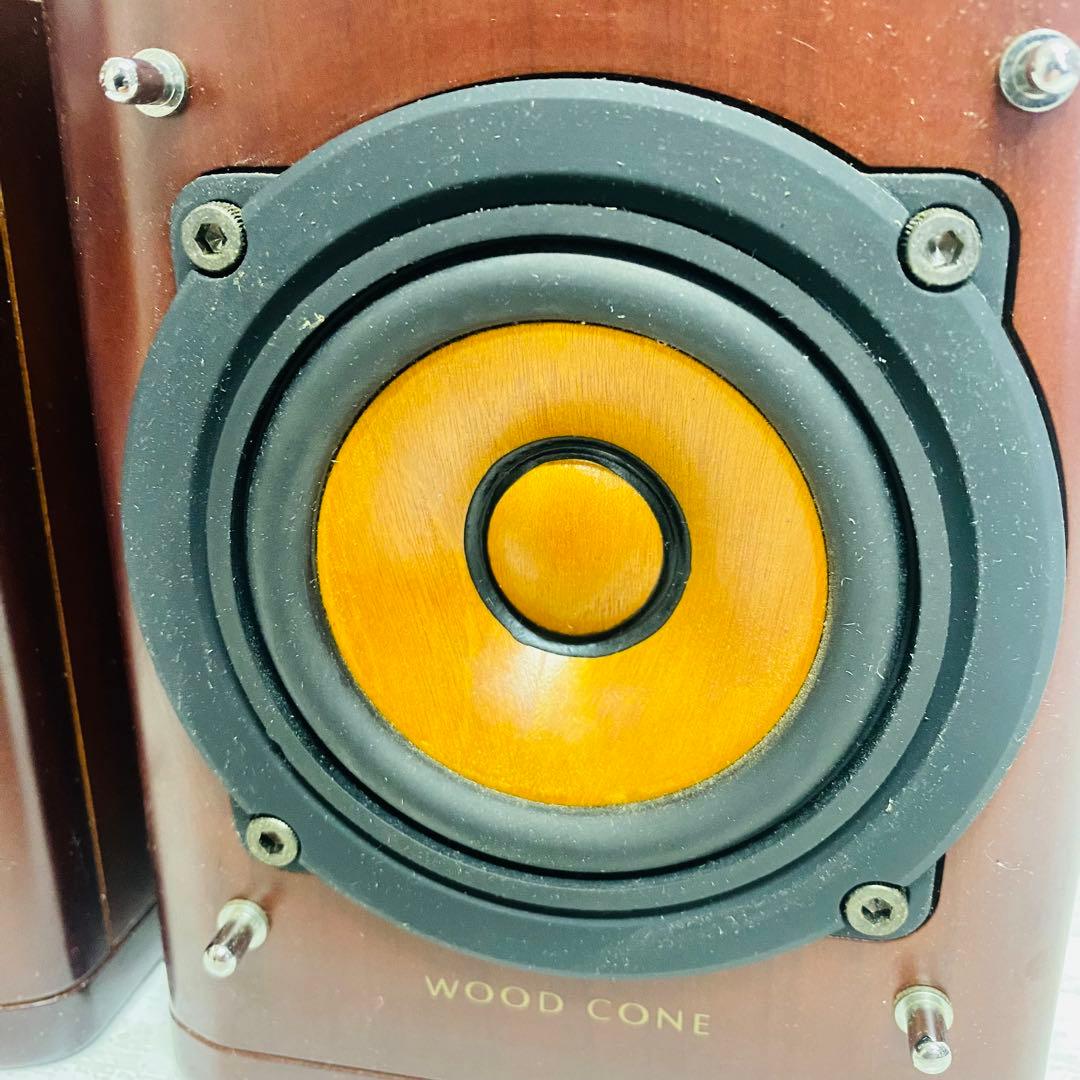 Victor フルレンジウッドコーンスピーカー　ペア　SP-EXAK1 ①