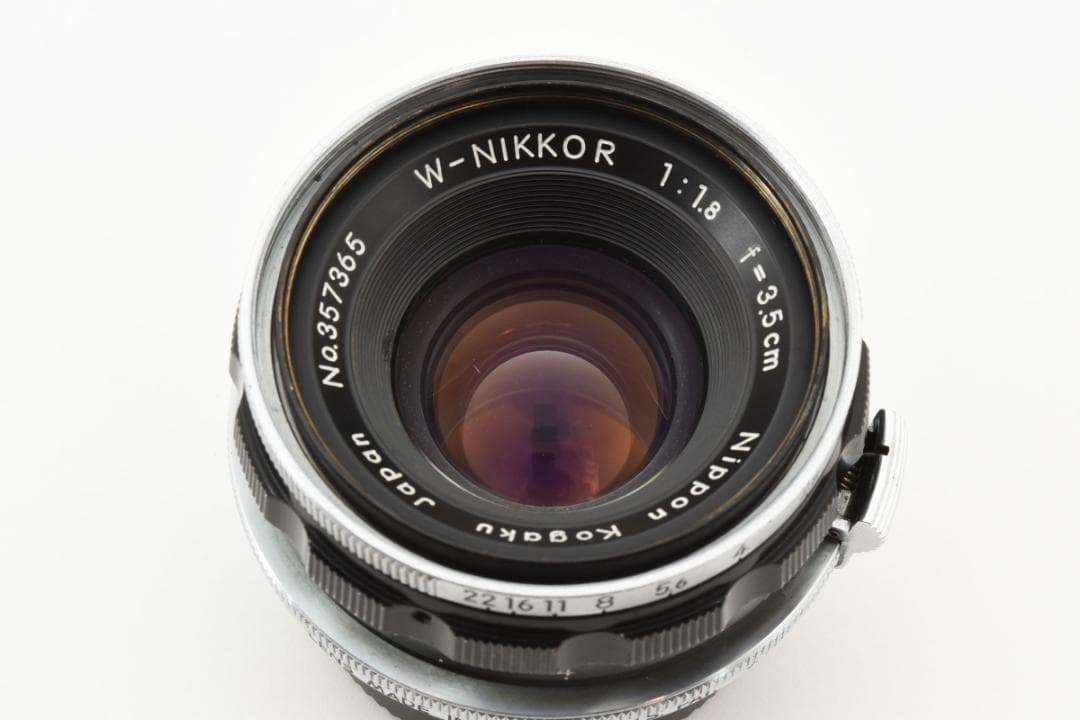 日本光学 Nikon W-NIKKOR 3.5cm 35mm F/1.8 S