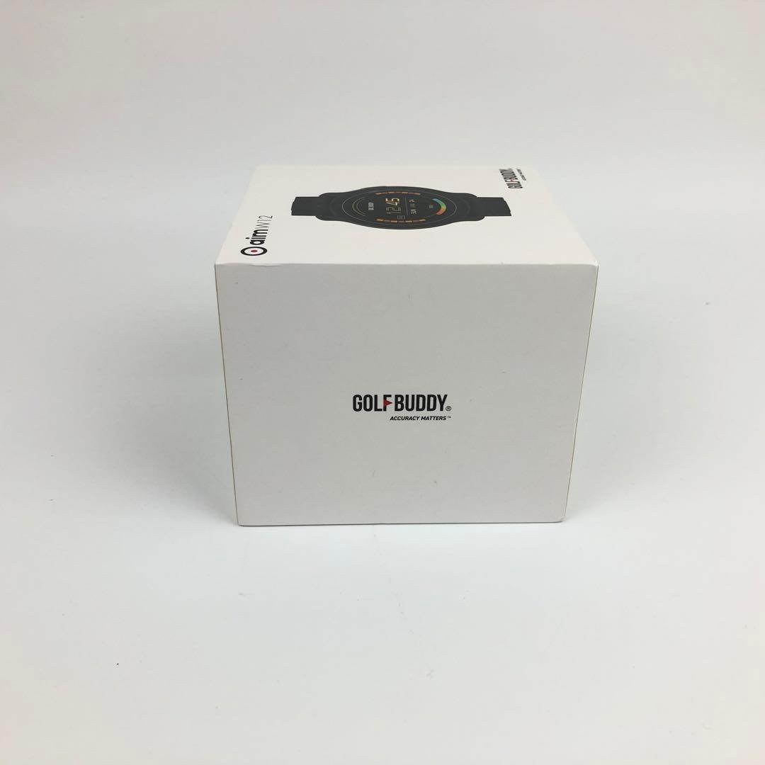 【極美品】GOLF BUDDY aim W12 GPS ゴルフウォッチ　GPS付