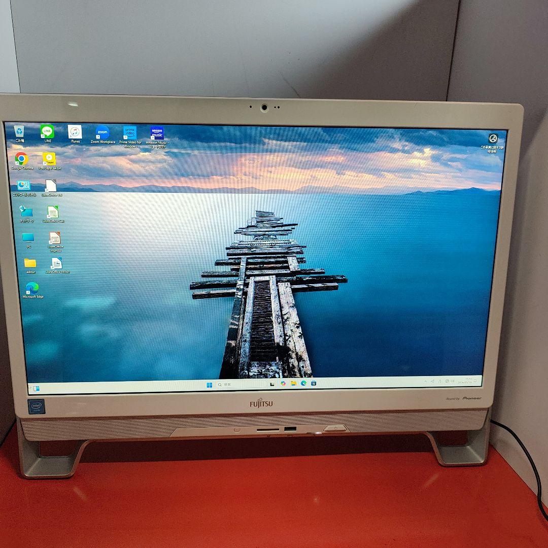 デスクトップPC 大画面 Windows11 オフィス付き　爆速SSD