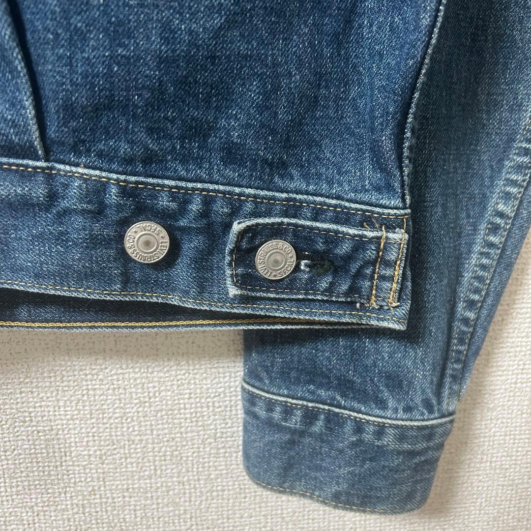 日本製 J02 リーバイスセカンド 71507 38 色落ちビンテージ感