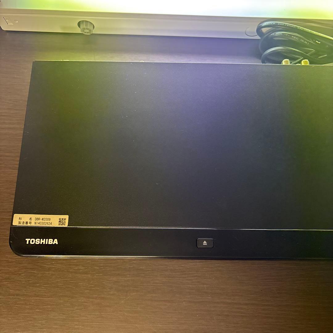TOSHIBA東芝 ブルーレイレコーダー2TB DBR-W2009 2020年製
