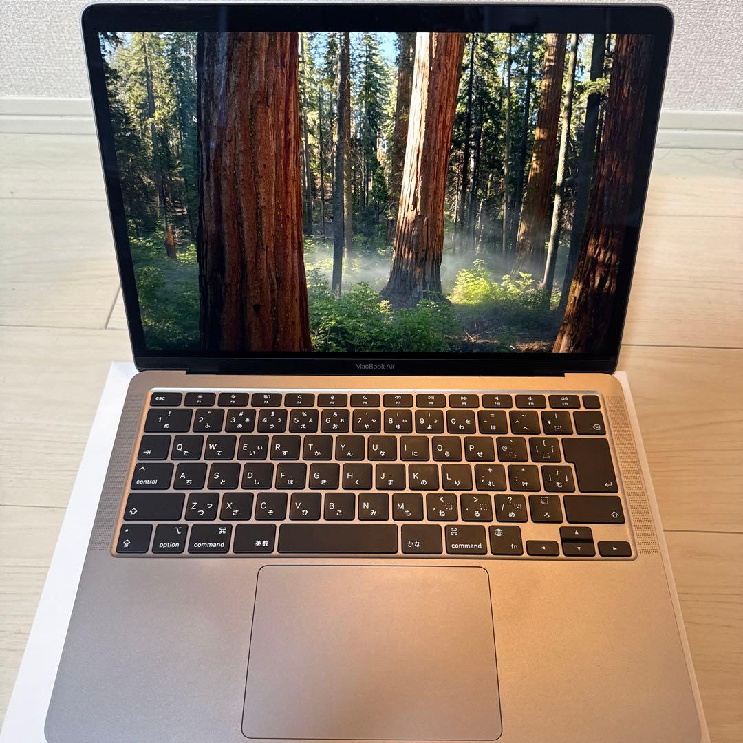 MacBook Air 13インチ スペースグレー M1 8gb 256gb