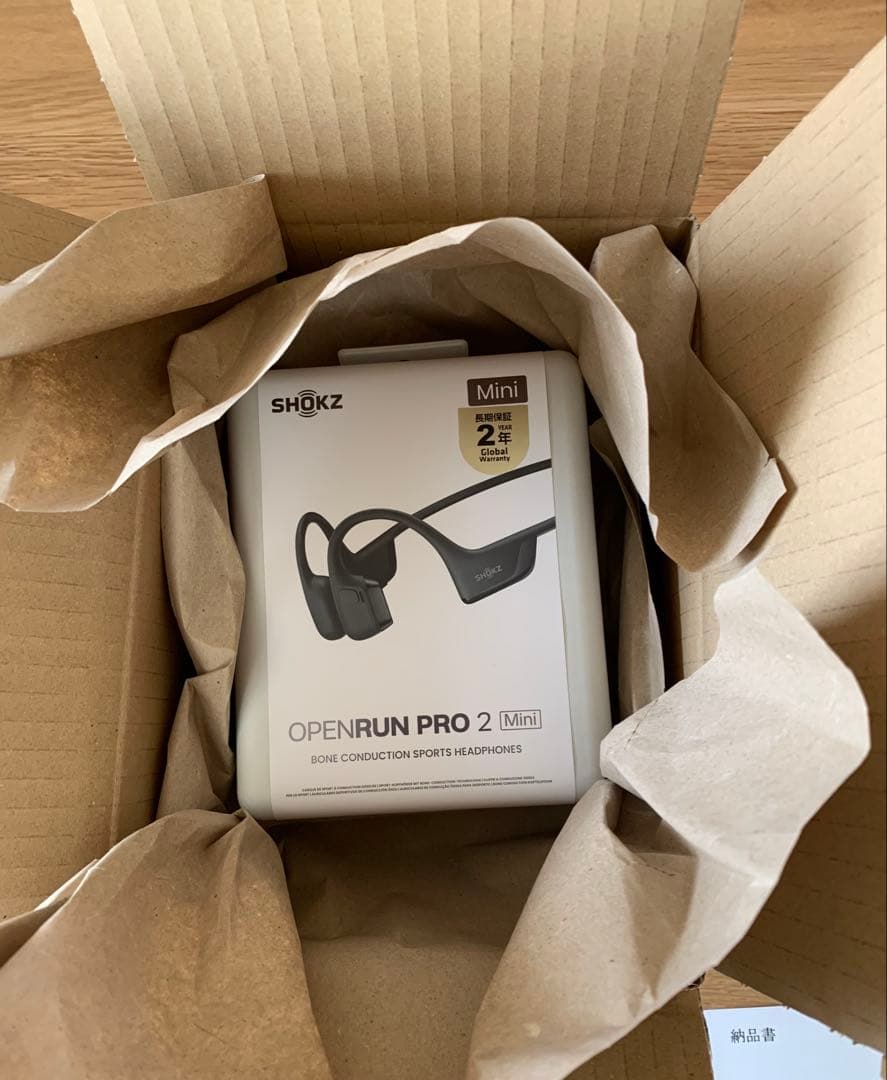 【新品未開封】SHOKZ OPENRUN PRO 2 Mini 骨伝導イヤホン