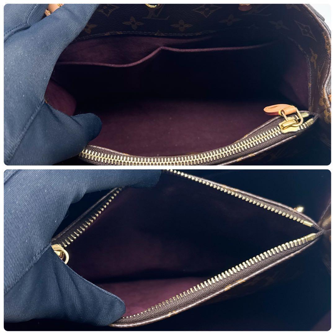 ルイヴィトン モノグラム モンテーニュ MM ハンドバッグ 鞄 ショルダーバッグ