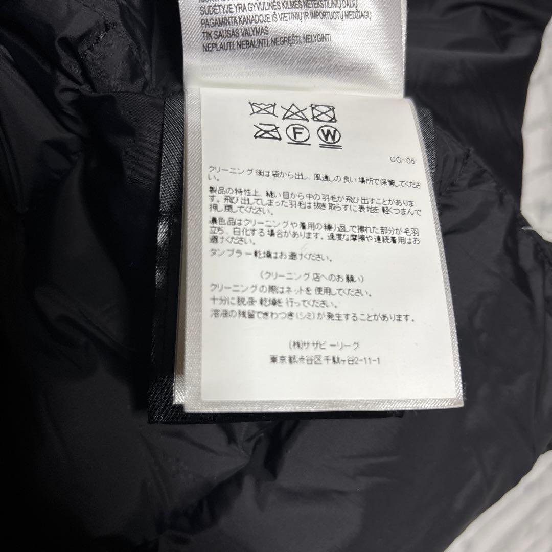 こ*ん様   ブラック ダウンベスト　未使用品　超美品✨