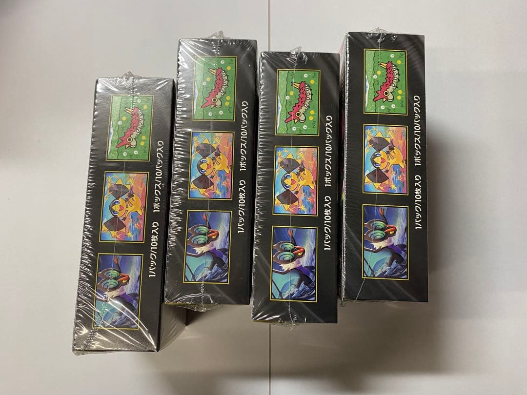 ポケモンカード MEGAドリームEX 4ボックス　未開封シュリンク付き