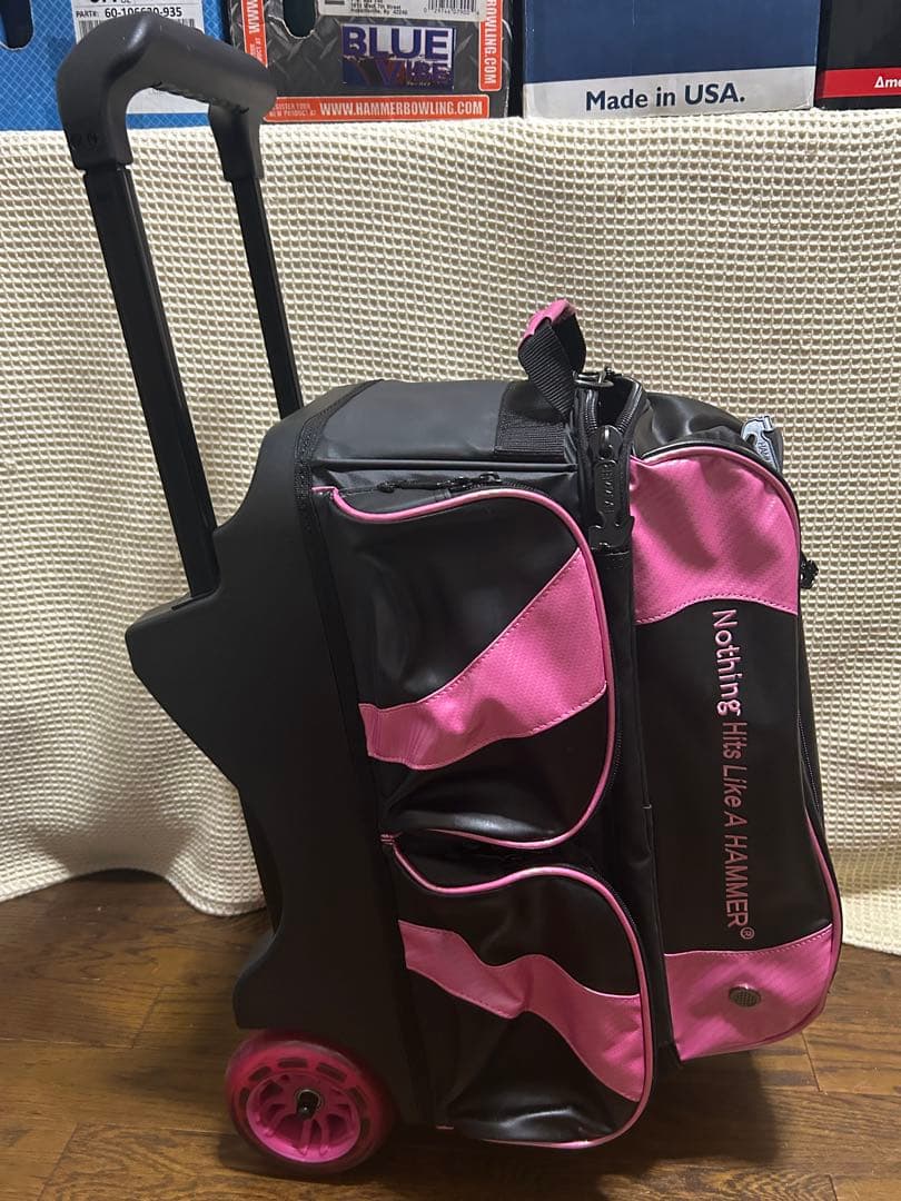 HAMMER ボウリング用バッグ ブラック/ピンク