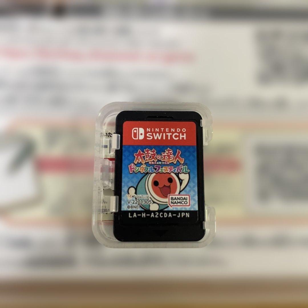 switch専用　太鼓の達人　ドンダフルフェスティバル　太鼓とバチ　セット