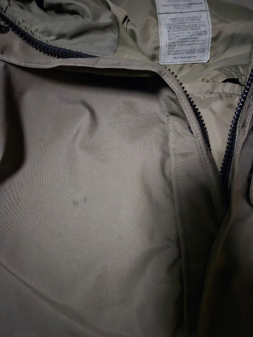 US ECWCS GEN1 PARKA USA製 実物OLIVE