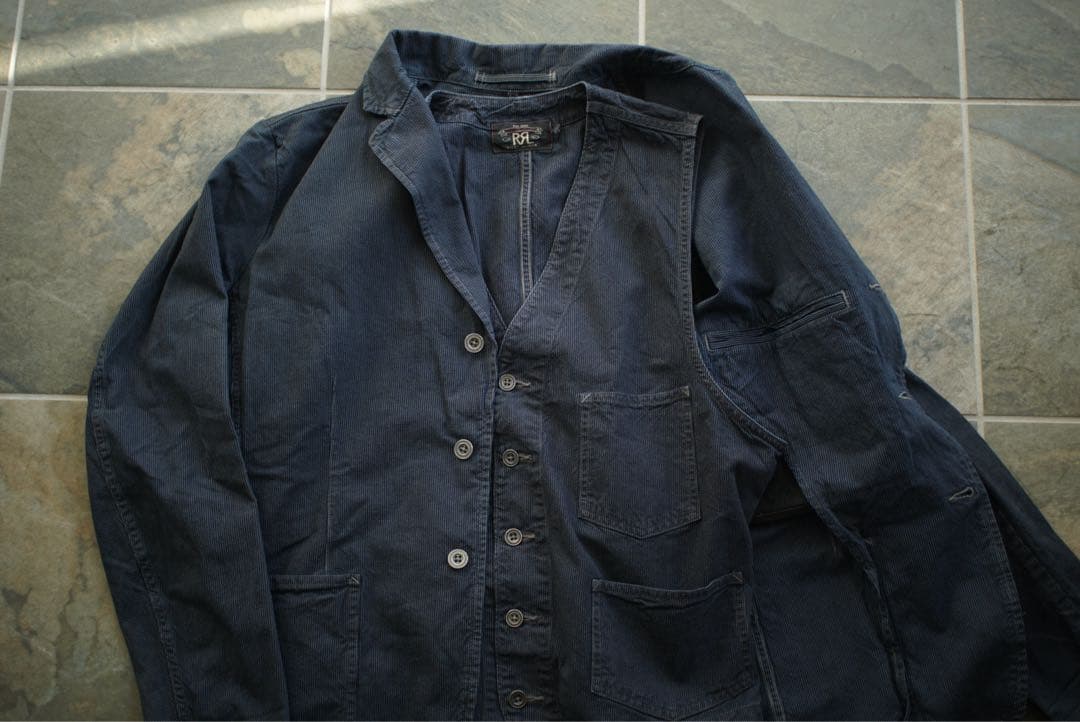 RRL ジャケット ベスト セット ストライプ 2ピース スーツ ラルフローレン