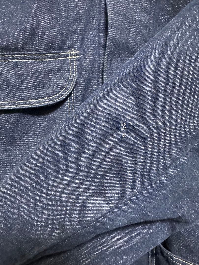 ミ*ン様 70s BLUE BELL デニムカバーオール　ブランケット　ブルーベ