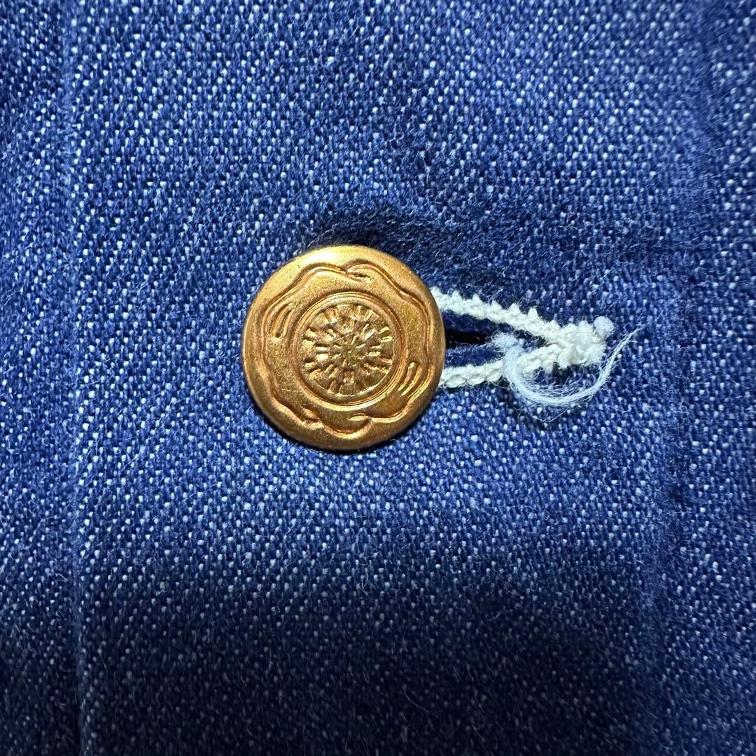 ミ*ン様 70s BLUE BELL デニムカバーオール　ブランケット　ブルーベ