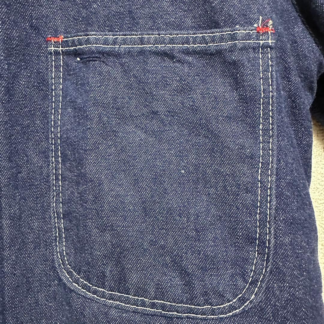 ミ*ン様 70s BLUE BELL デニムカバーオール　ブランケット　ブルーベ