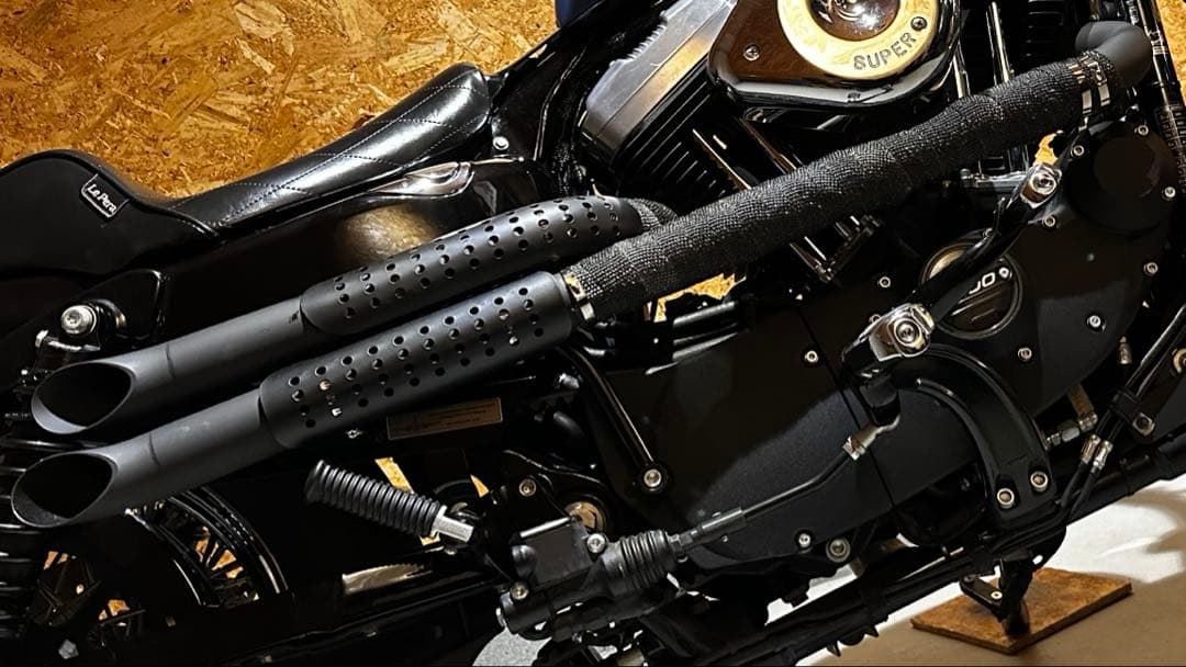 スポーツスター　ショットガンマフラー　ターンアウト　XL