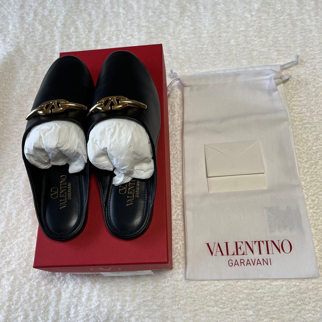 totominiさま専用VALENTINOヴァレンティノVロゴ スリッポン