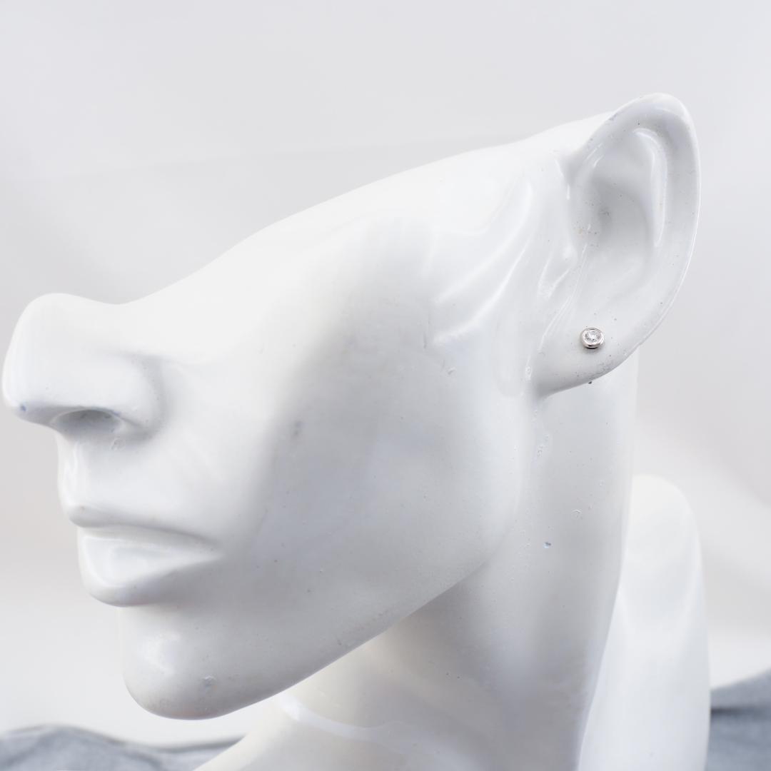 ティファニー ピアス ダイヤ 0.05ct程 片耳 Pt950