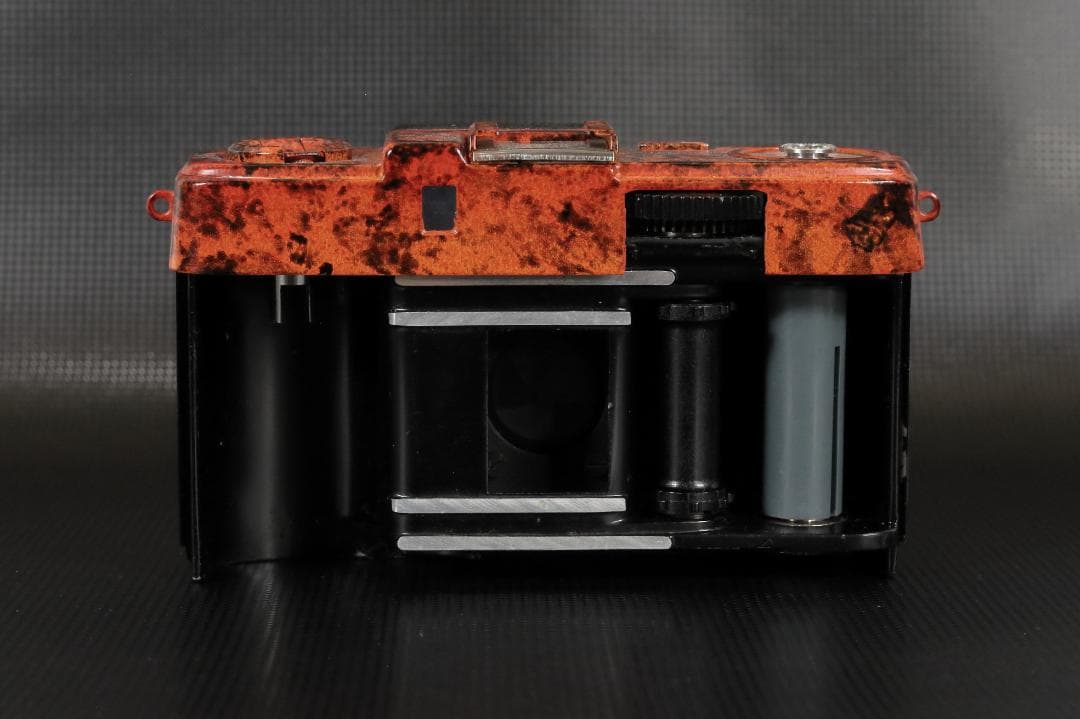 OH済 OLYMPUS PEN S F2.8 一点物 マーブルカスタム