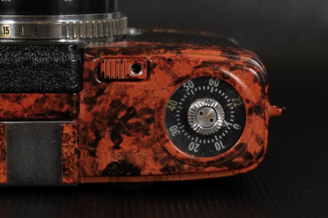 OH済 OLYMPUS PEN S F2.8 一点物 マーブルカスタム