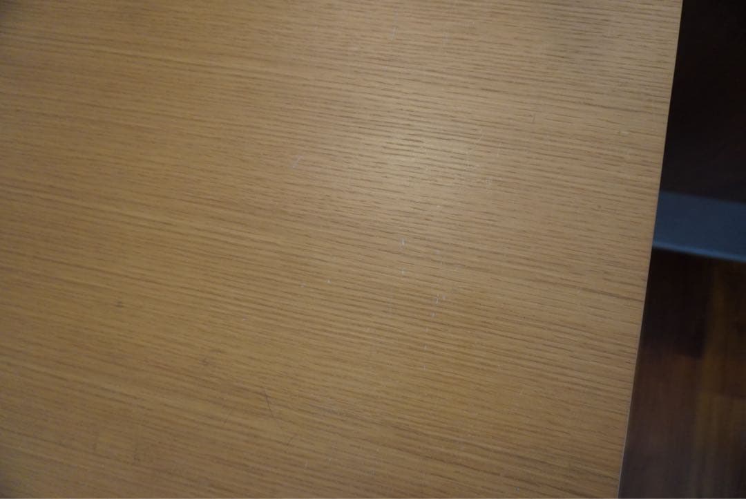 こゆき！！【廃盤希少】無印 オーク材キャビネット・大・ガラス扉(送料込み)