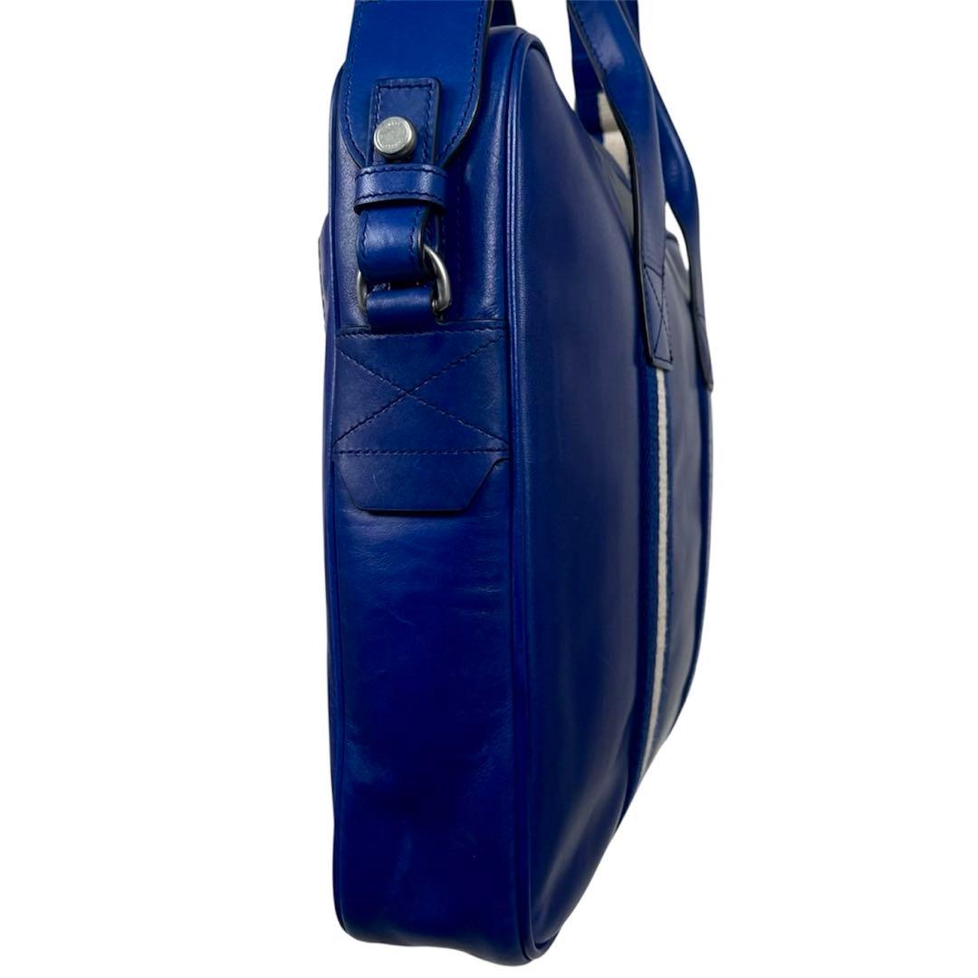 バリー　ビジネスバッグ　2way ストライプ　トレインスポッティング　極美品