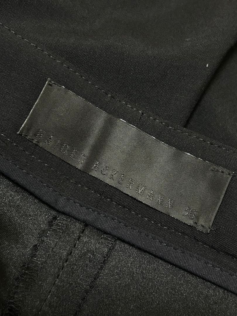 HAIDER ACKERMANN ハイダーアッカーマン　サルエルパンツ　ブラック