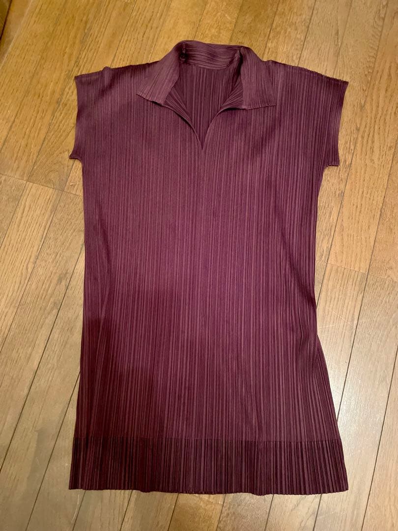 イッセイミヤケプリーツプリーツ　半袖 チュニック