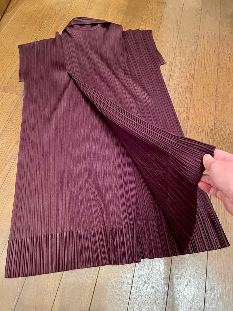 イッセイミヤケプリーツプリーツ　半袖 チュニック