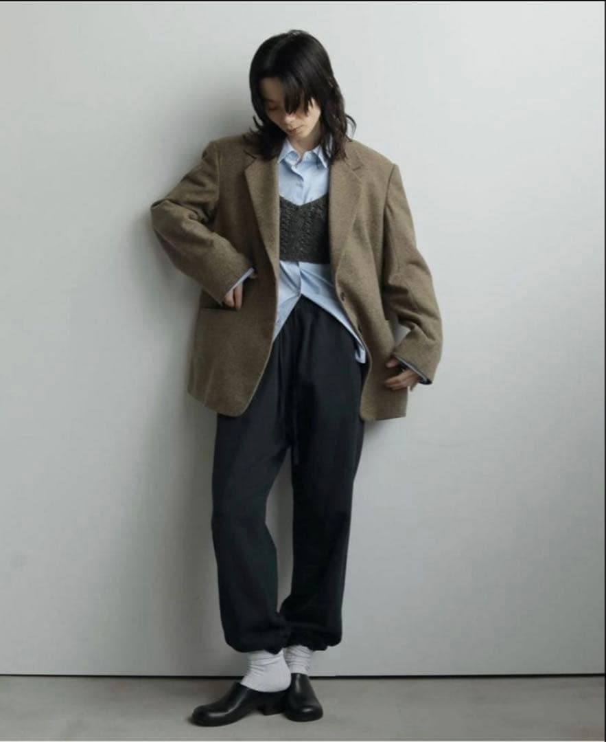 anuke Herringbone Wool Jacket 36サイズ