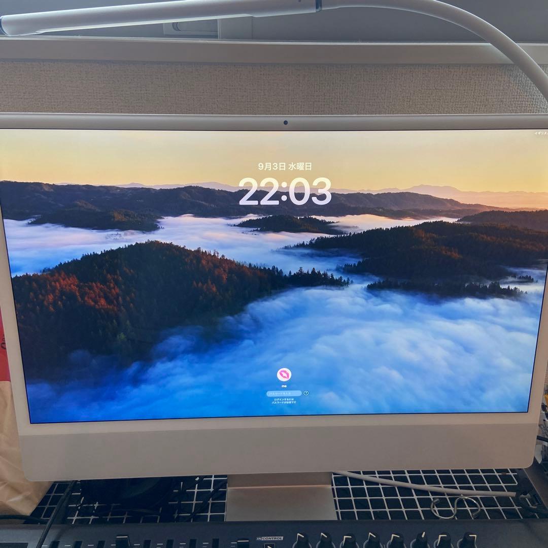 最終値下げ iMac 24インチ M1 2021 512GB 16GB シルバー