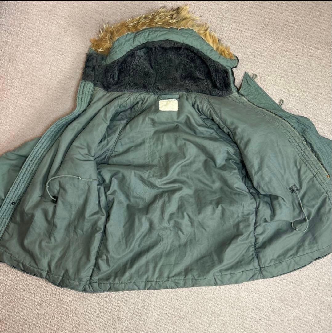 N-3B フライトジャケット サイズL 米軍実物 70s