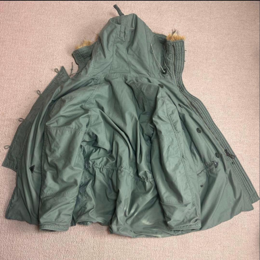 N-3B フライトジャケット サイズL 米軍実物 70s