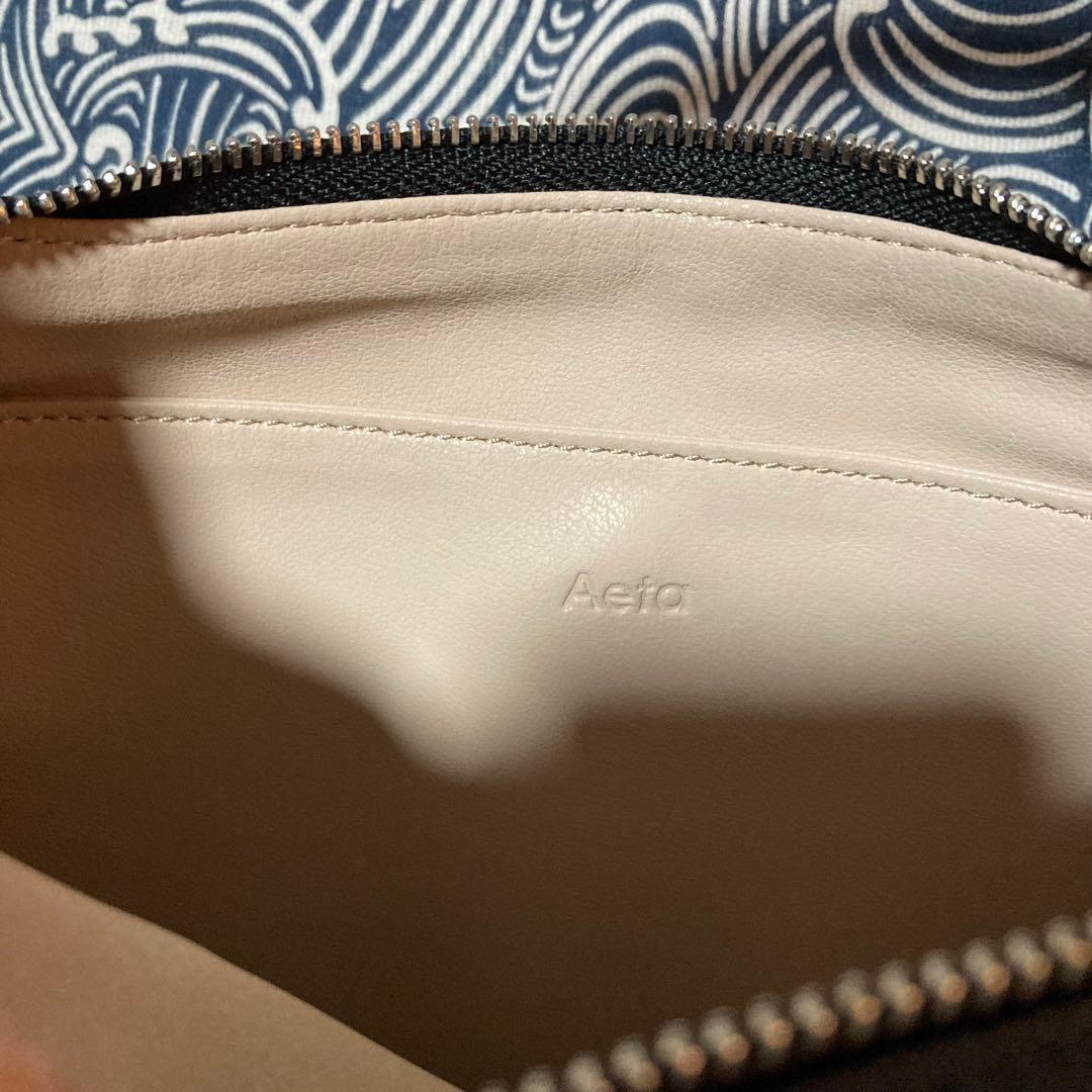 ✨美品✨Aeta アエタ ONE SHOULDER ショルダーバッグ 黒 M