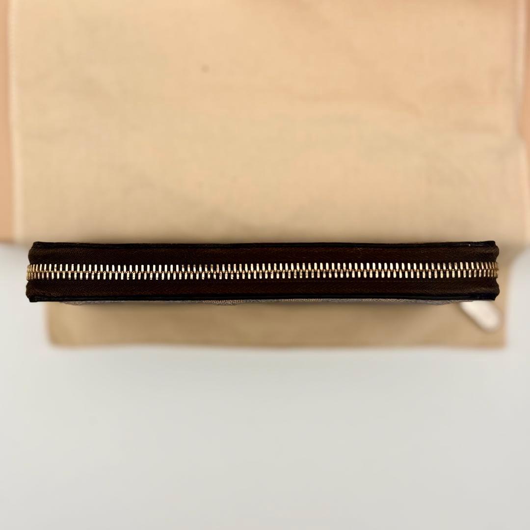 ルイヴィトン　ダミエ　エベヌ　ジッピーウォレット　長財布　N41661