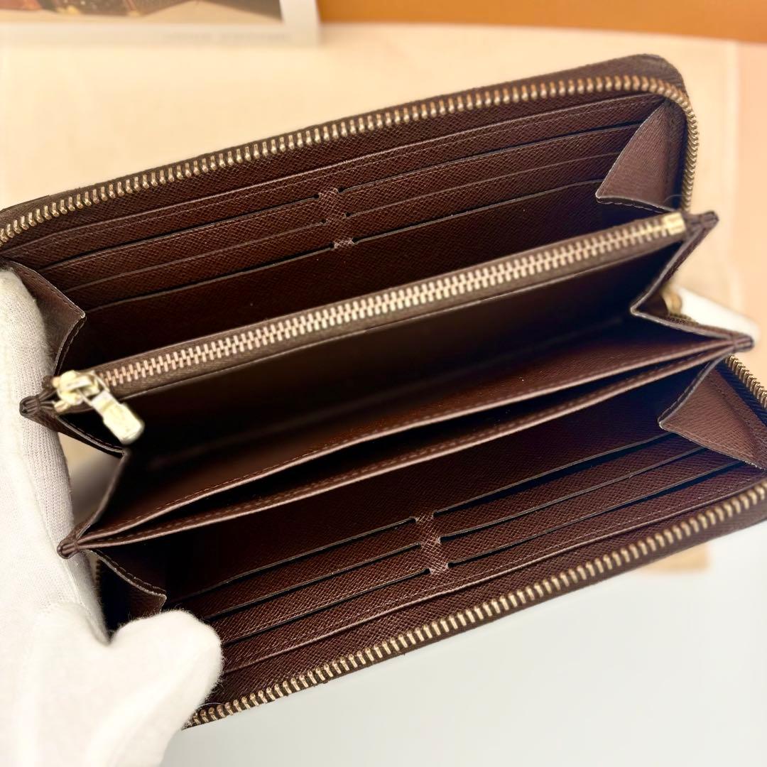 ルイヴィトン　ダミエ　エベヌ　ジッピーウォレット　長財布　N41661