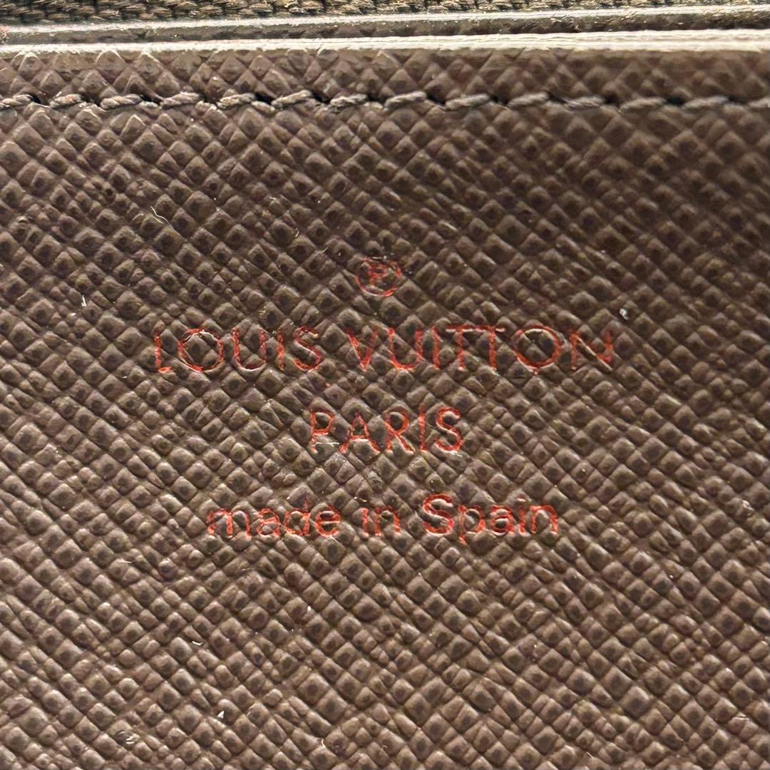 ルイヴィトン　ダミエ　エベヌ　ジッピーウォレット　長財布　N41661