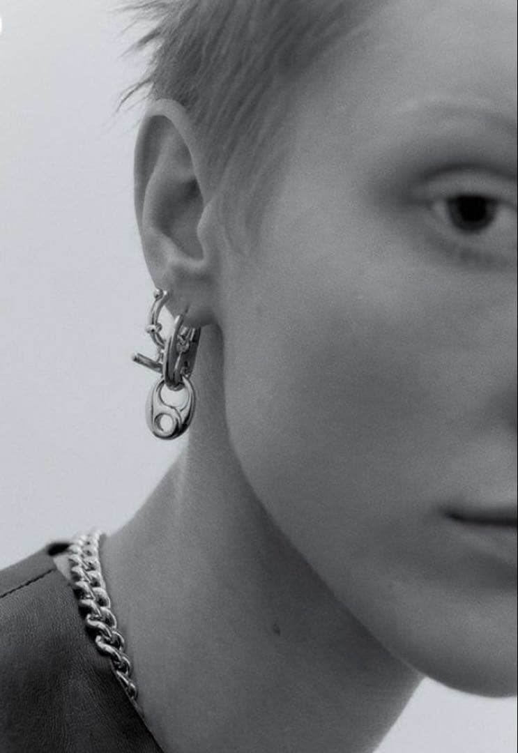 MARIA BLACK シルバー ピアス(片耳用)