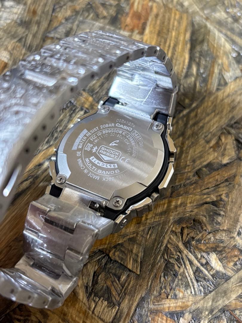【美品】G-SHOCK GW-B5600 フルメタルカスタム　ペイズリー柄
