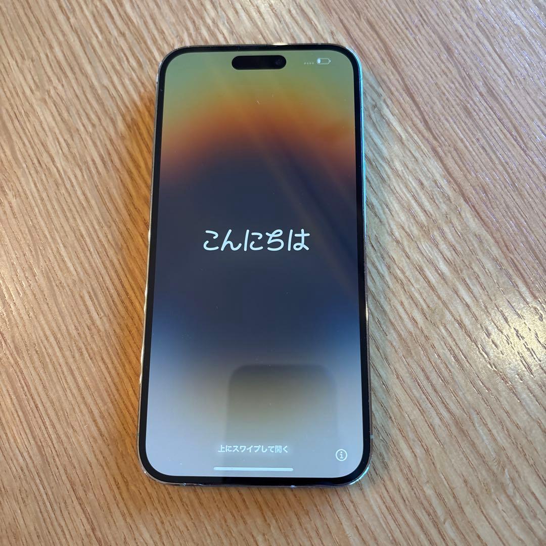 美品　iPhone 14 Pro MAXゴールド本体
