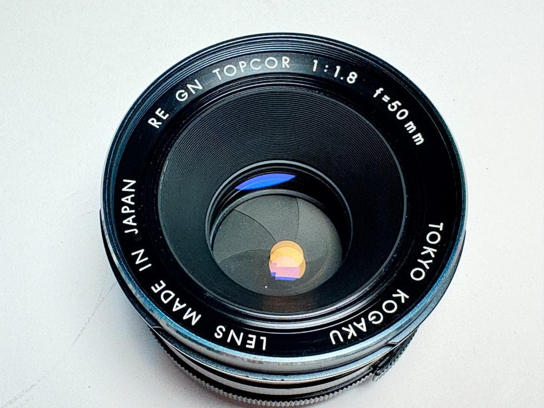 フィルムカメラ TOKYO KOGAKU RE GN TOPCOR 50mm F1.8